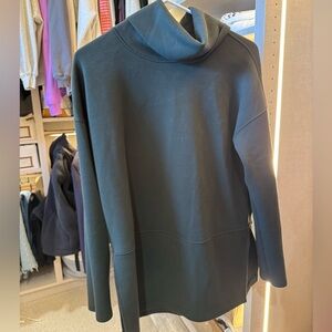 SPANX Black Cowl Neck Top